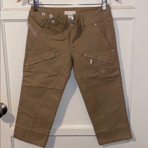 Diesel knee length jeans